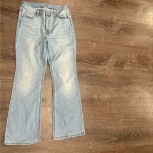 Old Navy Light Wash Flare Jeans